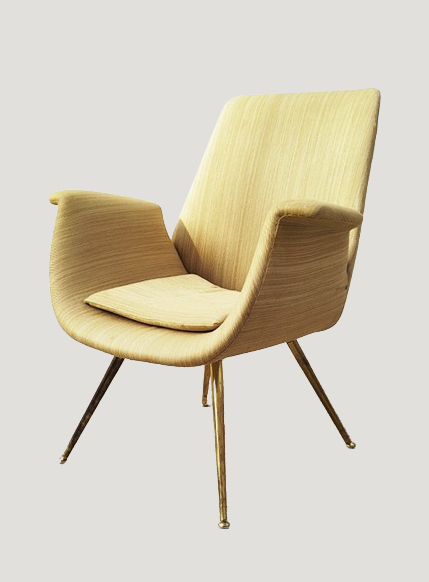 Italian armchair design by Gastone Rinaldi